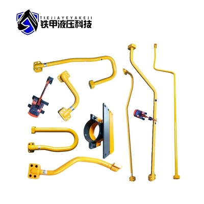 R210 R215 Bohrmaschinen-Eisenrohr für Hyundai Hydraulic System Distributor Bohrrohr