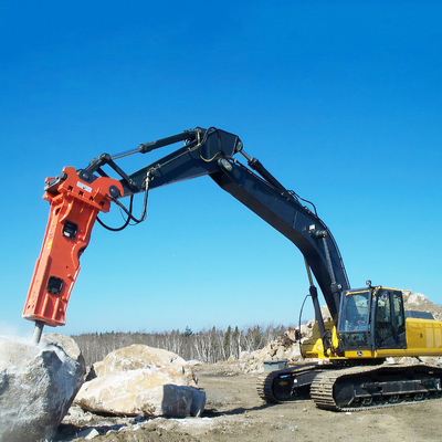 20CrMo Bagger Jack Hammer Hydraulischer Felsbrecher Hammer mit Länge 1515
