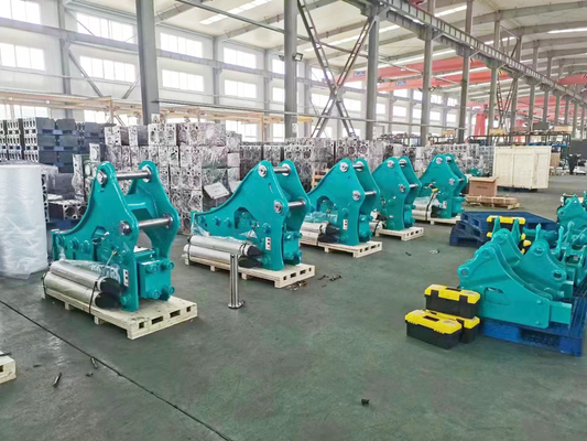 20CrMo Bagger Jack Hammer Hydraulischer Felsbrecher Hammer mit Länge 1515
