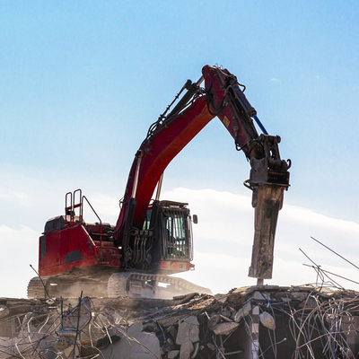 Bauwerk 22 Tonnen Bagger-Betonbrecher Werkzeuge Hydraulischer Betonbrecher für Bagger