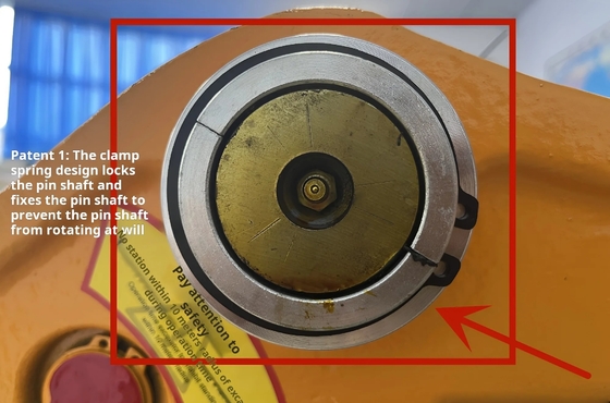 Schnellverbindungspin Durchmesser 50 - 80 mm