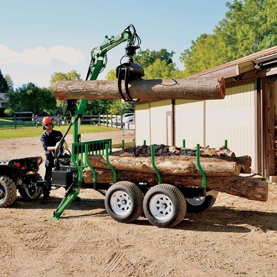 3 Tonnen Hydraulische Bagger Anschlüsse Drehholzgreifmaschine Maximal Kieferöffnung 1,5 m